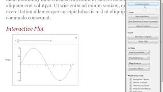 Mathematica How To: How to Create a Slide Show