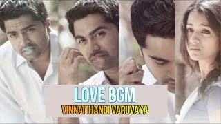 Title BGM (Mannipaaya) | Vinnaithaandi Varuvaayaa | A R Rahman | Love BGM♥