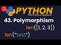 Polymorphism in Python | Built-in function