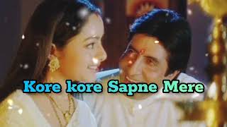 Kore Kore Sapne Mere - Audio Song | Amitabh Bachchan & Soundarya | Suryavansham | 90's Romantic Song