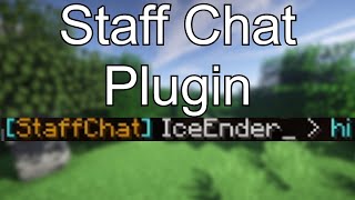 Staff Chat Plugin Tutorial