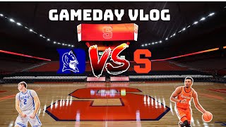 COLLEGE GAMEDAY VLOG 🍊🏀 Syracuse vs Duke