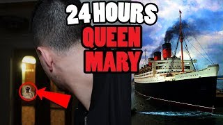 (WE FOUND HER) 24 HOUR OVERNIGHT CHALLENGE ON QUEEN MARY SHIP !