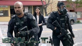 S.W.A.T. | Tan and Hondo Go Into A Gas-Filled Building