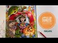 APPLES or DONUTS | Speed Coloring // Chris Cheng