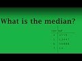 How to Find the Median with a Stem and Leaf Plot