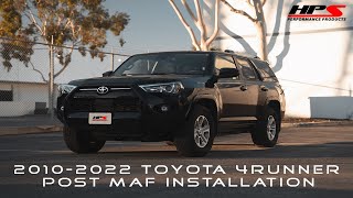 2010-2022 TOYOTA 4RUNNER HPS SILICONE INTAKE INSTALLATION