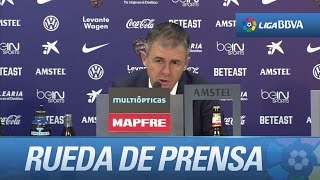 Rueda de prensa de Lucas Alcaraz tras el Levante UD (2-2) SD Eibar