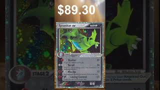 Top 5 Most Expensive Tyranitar Cards! #five #fyp #ten #pokemon #shorts #top5 #cool #love #top10 #tcg