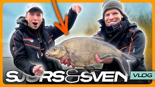 Vangt Sjors zijn grootste Brasem ooit? Mega sessie op Groot Water | Sjors & Sven Vlog