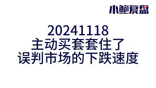 【小鲍复盘】20241118，跌麻了，跌妈不认了，明天再看方向