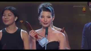 《红星大奖20》Star Awards 20 十大最受欢迎女艺人：Jeanette Aw 欧萱