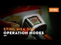 STIHL MSA 300 C-O |The Most Powerful Battery Chainsaw in the World | Operating modes