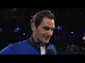 Tennis Channel Live: Roger Federer On Winning 2019 Laver Cup