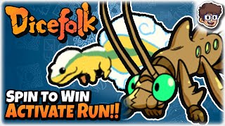 Spin to Win Activation Run!! | Roguelike Dicebuilder | Dicefolk