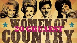 20 Greatest Women Of Country! (1927 To 1966)