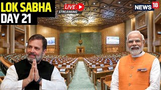 Lok Sabha Live | FIR Against Rahul Gandhi Over Scuffle Outside Parliament | Lok Sabha Day 21 | N18L