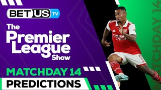 Premier League Picks Matchday 14 | Premier League Odds, Soccer Predictions & Free Tips