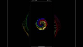 creating animation color full image using python code
