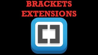 Brackets Extensions - Full video