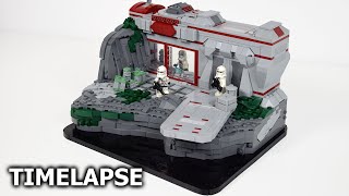LEGO Republic 91st Recon Corps Outpost (Clone Wars) | LEGO Star Wars MOC Speedbuild-Timelapse