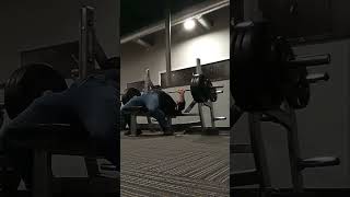 360 lbs bench @165 #motivation #bodybuilding #gym #lifting #strongman #benchpress