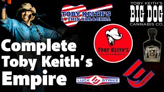 The Complete Toby Keith Empire: How He Became a $500 Million Dollar Man!