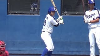 【二軍戦復帰後初スタメン】2017.8.17 中日ドラゴンズ 亀澤恭平全打席集 ナゴヤ球場