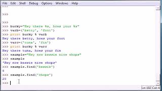 Python Programming Tutorial 17 Strings n Stuff