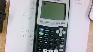 Finding the Slant Height on a Pyramid