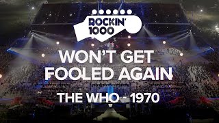 Won't Get Fooled Again - The Who / Rockin'1000 at Milano-Linate