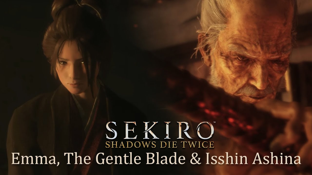 Sekiro : Shadows Die Twice - Emma & Isshin Ashina Boss Fight Shura (Bad ...