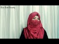 full coverage niqab 🥰 tutorial without inner cap simple hijab styles with and without niqab