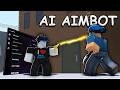 Using AI AIMBOT in Roblox Arsenal!