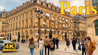 Paris, France🇫🇷 -  2023 February - [ 4K HDR ]  Walking tour in Paris | Paris 4K | A Walk In Paris