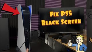 How to Fix PS5 Black Screen / PS5 No Video Signal (Easy Method)