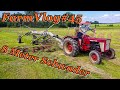 FarmVlog#45 | 3. Schnitt Schwaden mit IHC 724 & Claas Liner 1750 | Dreschen & Stroh Bergung