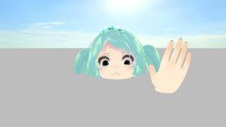 Quicksand animation test (MMD)