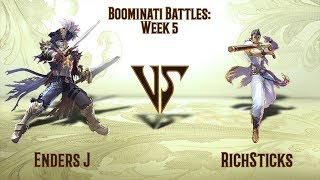 Enders J (Cervantes) VS RichSticks (Maxi) - BB: Week 5 (17.04.2020)