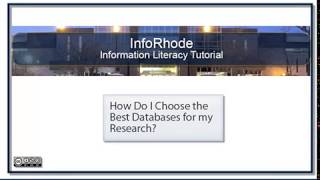 How Do I Choose the Best Databases for My Research?