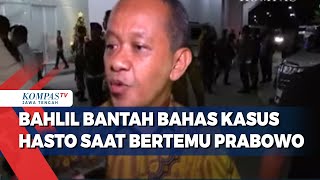 Bahlil Bantah Bahas Kasus Hasto saat Bertemu Presiden Prabowo