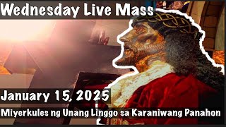 Quiapo Church Live Mass Today January 15, 2025 Wednesday