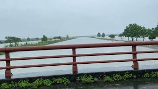 【大雨】佐賀　牛津川　白石町ゴルフ場　警戒水域　避難指示