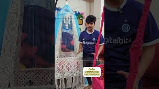 বাচ্চাদের মজবুত সুতার দোলনা কিনুন||Baby swing price in bangladesh #swing #সুতার_দোলনা