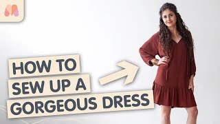 How to Make the Perfect Boho Inspired Dress | True Bias Roscoe Dress Sewalong