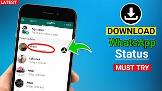 How to Download WhatsApp Status | How to Save Whatsapp Status Photos & Videos | WhatsApp Tricks 2021