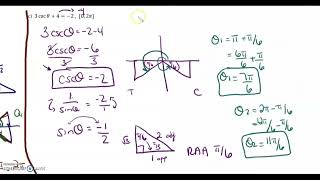 MHF4U 7.5 Solving Linear Trigonometric Equations