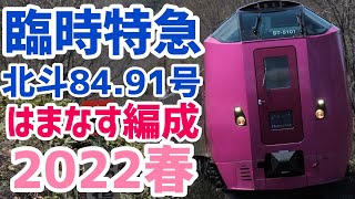 【GW臨時】今年もはまなす！GWの臨時特急北斗84.91号！