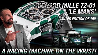 A racing machine on the wrist! Richard Mille 72-01 'Le Mans' limited edition of 150