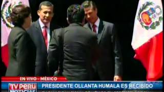 Visita Oficial del presidente Ollanta Humala a México